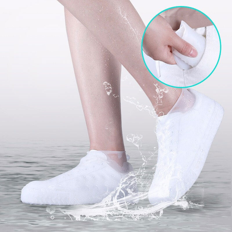 Vintage Reusable Waterproof Non-Slip Silicone Overshoes