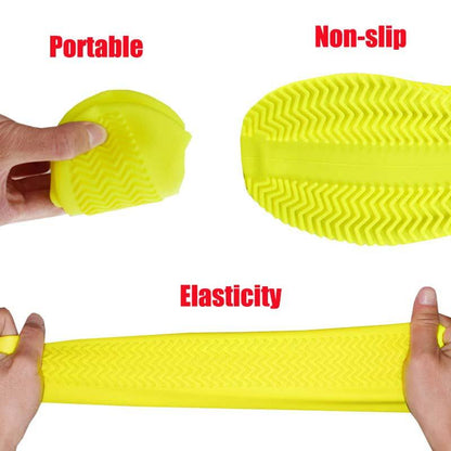 Vintage Reusable Waterproof Non-Slip Silicone Overshoes