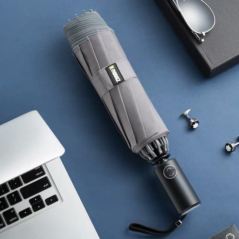 LED Flashlight Folding Umbrella