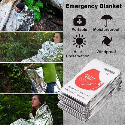 14-in-1 Outdoor Emergency Survival Gear Kit