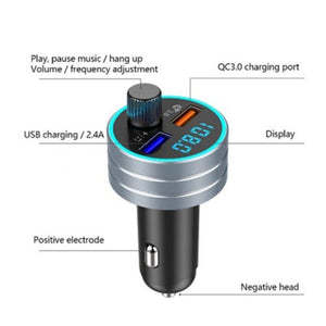 Bluetooth Car Dual Charger