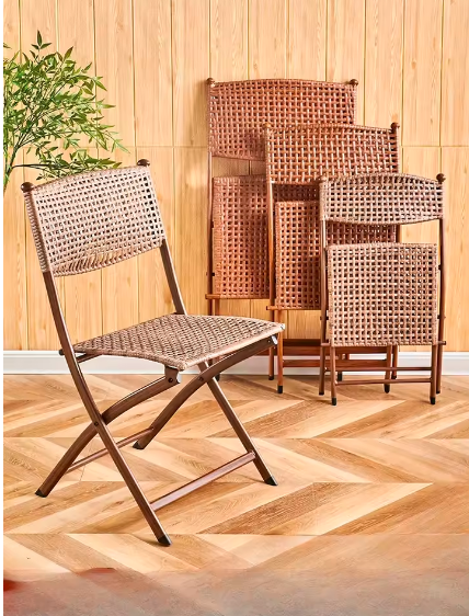 Synthetische Holz Klapp Schlafzimmer Küche Esszimmer Stühle Outdoor Tragbare Moderne Stühle Cadeiras De Jantar Esszimmer Möbel