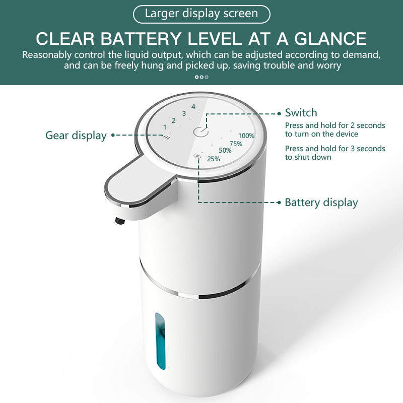 Automatic Foaming Soap Dispenser Rechargeable