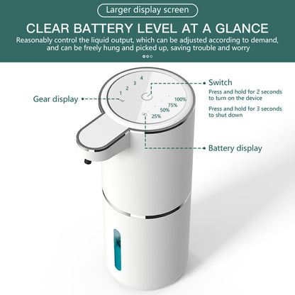 Automatic Foaming Soap Dispenser Rechargeable